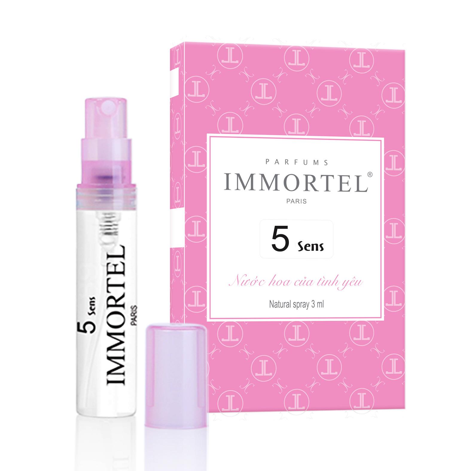 Nước hoa nữ Immortel 5 Sens 3ml