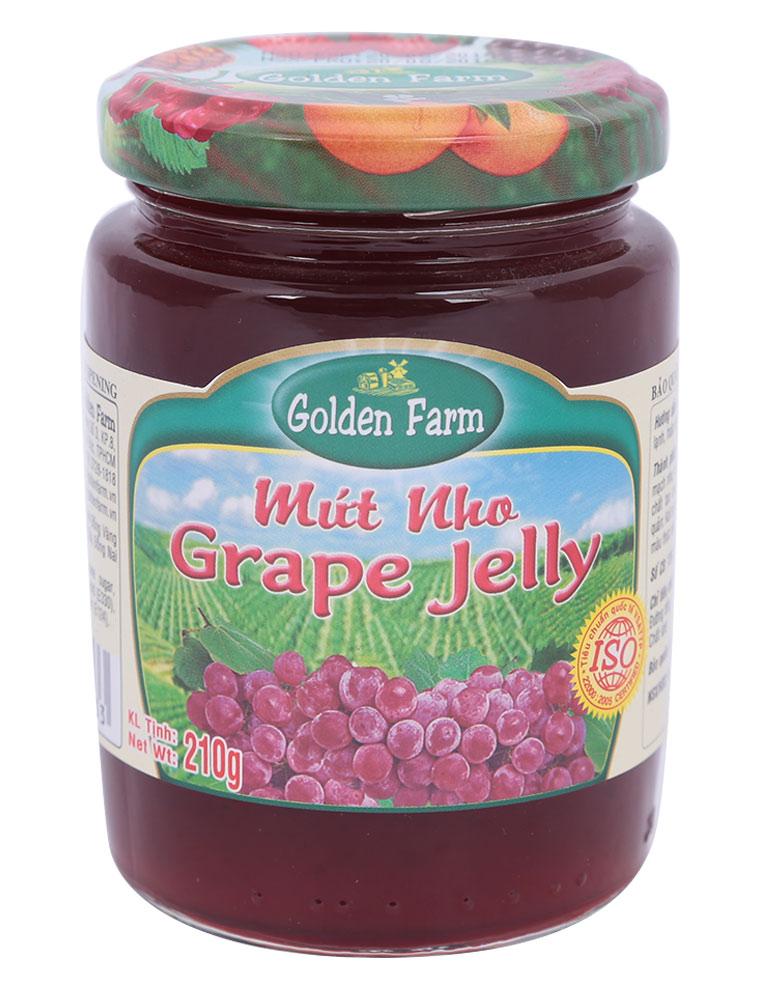 Mứt nho Golden Farm - 210g