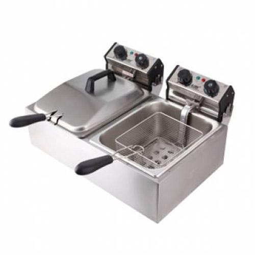 Bếp chiên nhúng điện đôi K.SBS SZ-6DX2