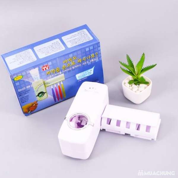 Dụng cụ lấy kem đánh răng tự động Touch Me (Made in Korea)