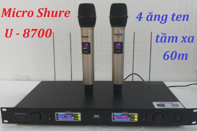 Micro Không Dây Shure U8700