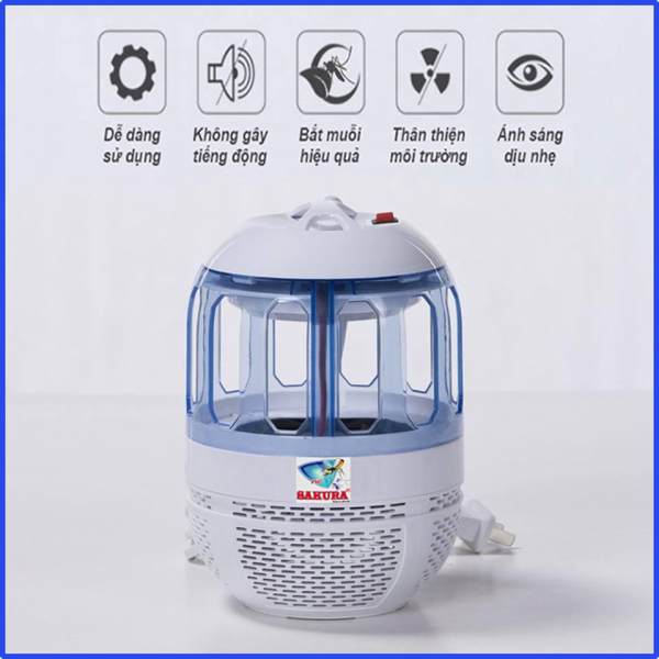 Máy băt muỗi và diệt côn trùng SAKURA đến từ NHẬT BẢN do TIKAVN độc quyền phân phối combo cho 02 chiếc trở lên