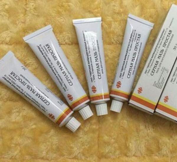 Kem trị mụn lưu huỳnh - Nga