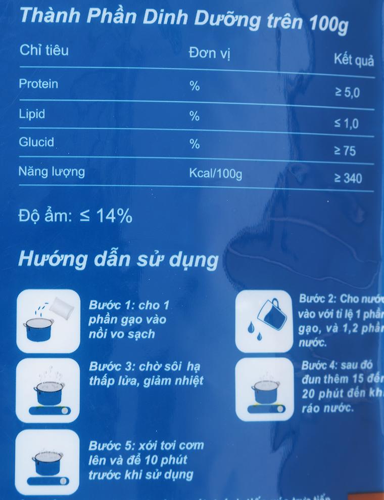 Gạo Nàng Hoa Minh Tâm 5kg