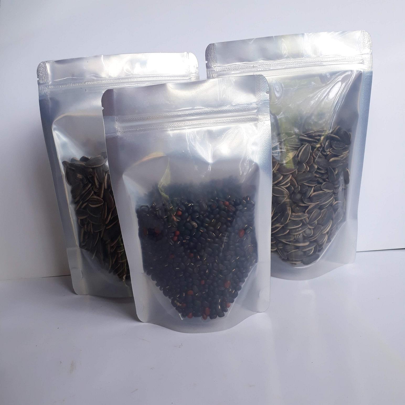 Túi zipper bạc 1kg