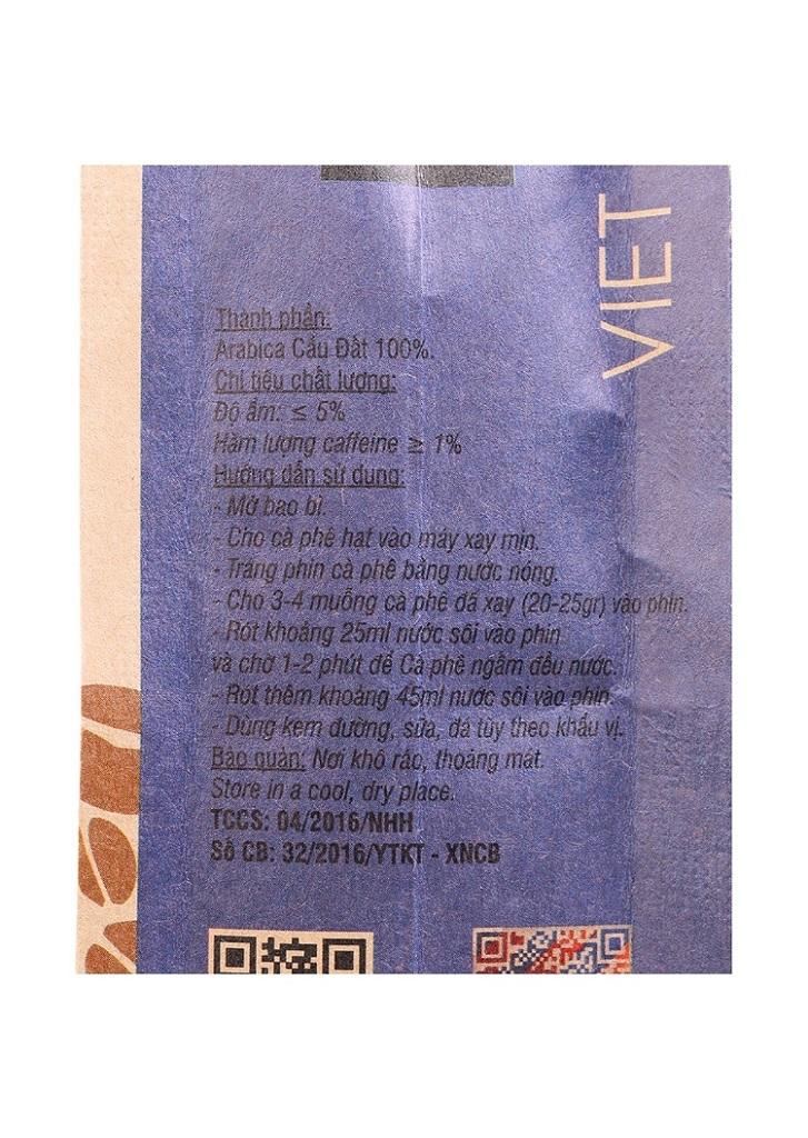 Cà phê hạt DakMark Cầu Đất 200g