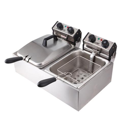 Bếp chiên nhúng điện đôi K.SBS SZ-6DX2