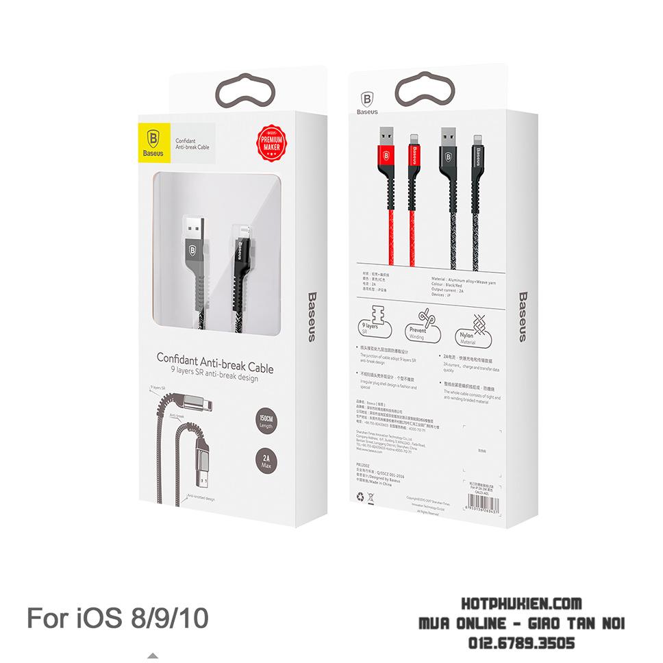 Cáp Sạc USB Type-C Baseus Confidant 1.5m