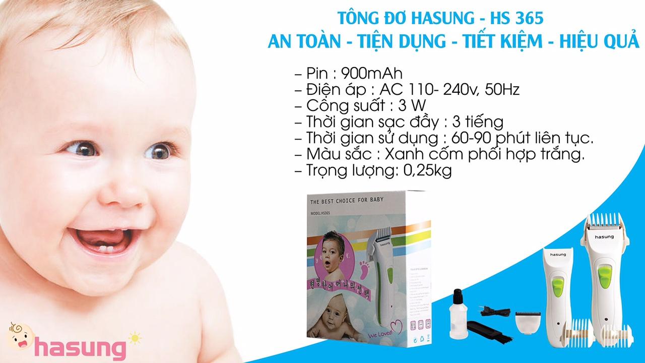 Tông đơ cắt tóc Hasung HS365