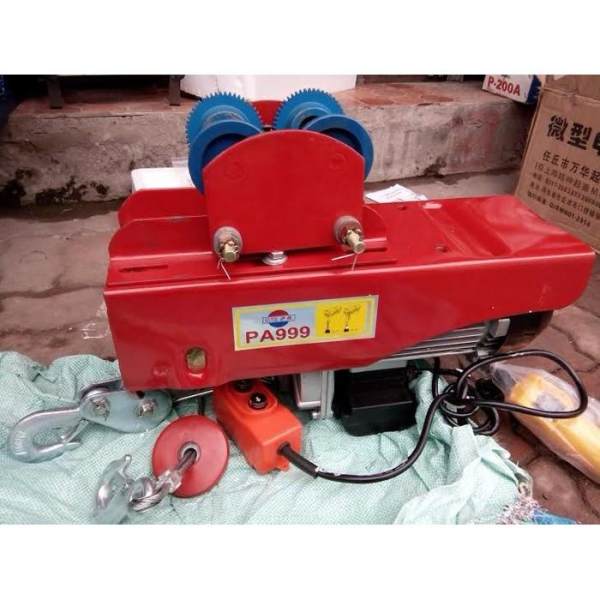 Tời nâng PA1000kg có ray chạy