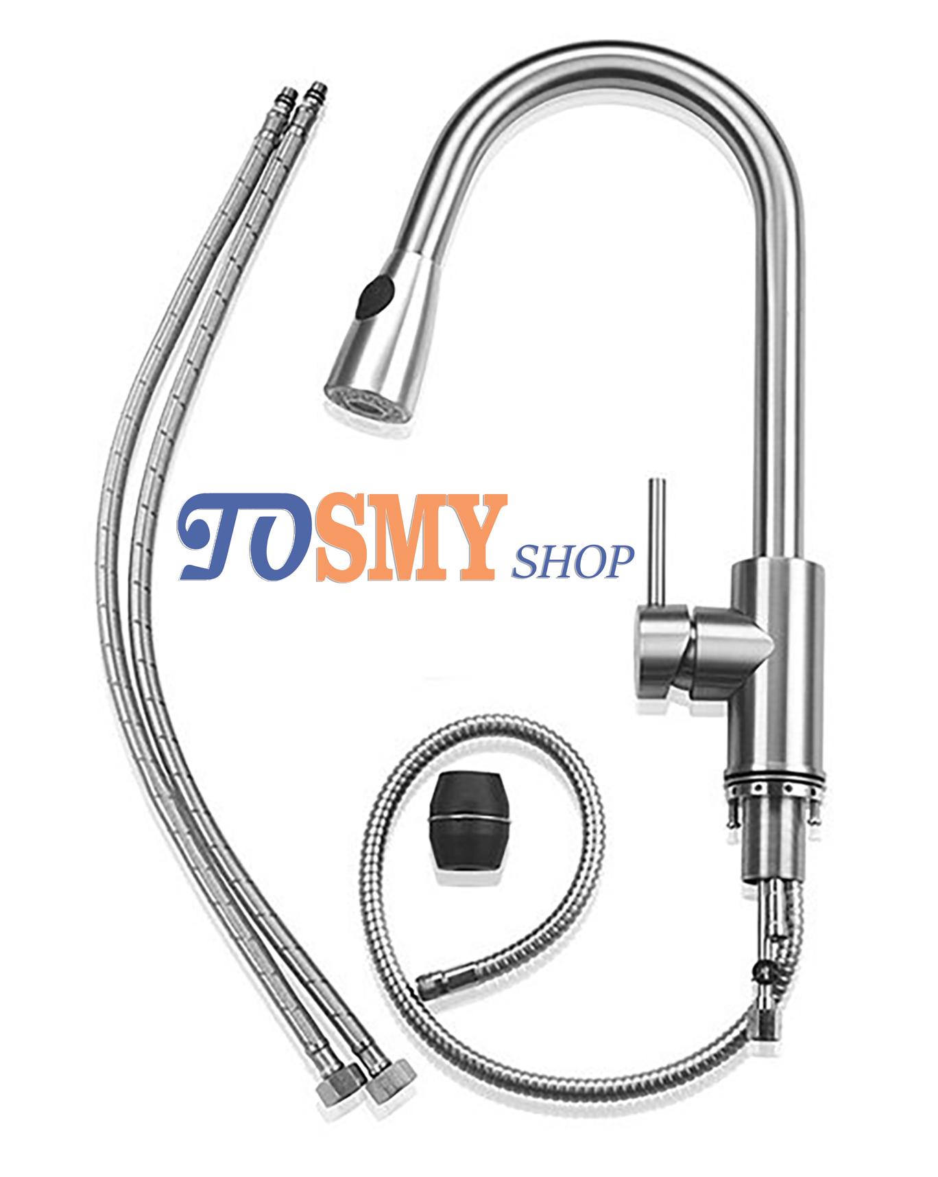 Vòi rửa chén Inox 304 Sanji KCNI-03