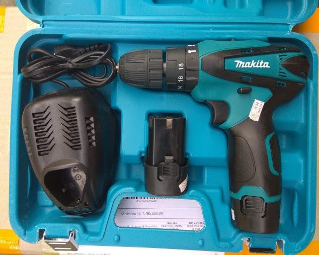 Máy khoan vặn vít dùng pin Makita DF330DWE