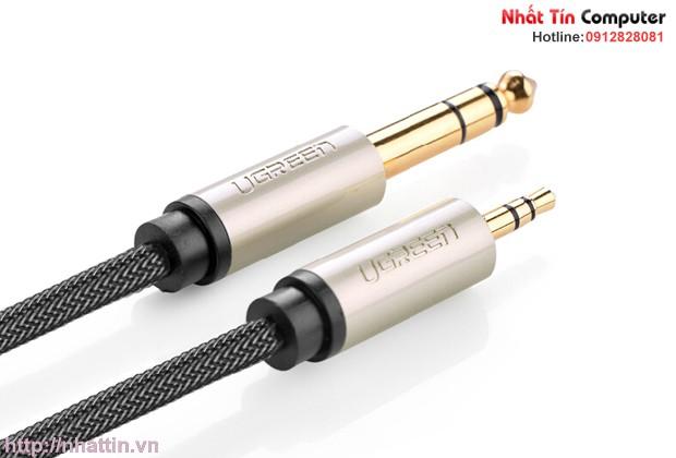 Cáp Audio 3.5mm to 6.5mm Ugreen 10631