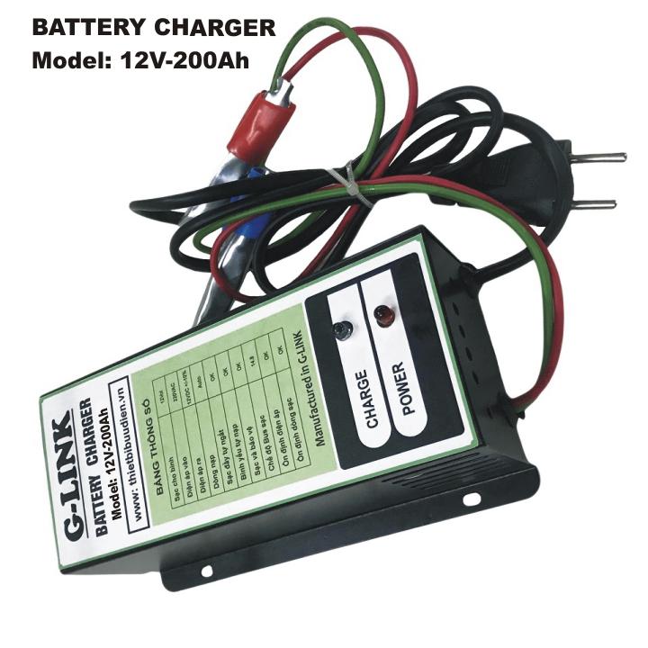 Máy Sạc ắc quy tự động Hitech Power 12V-200Ah