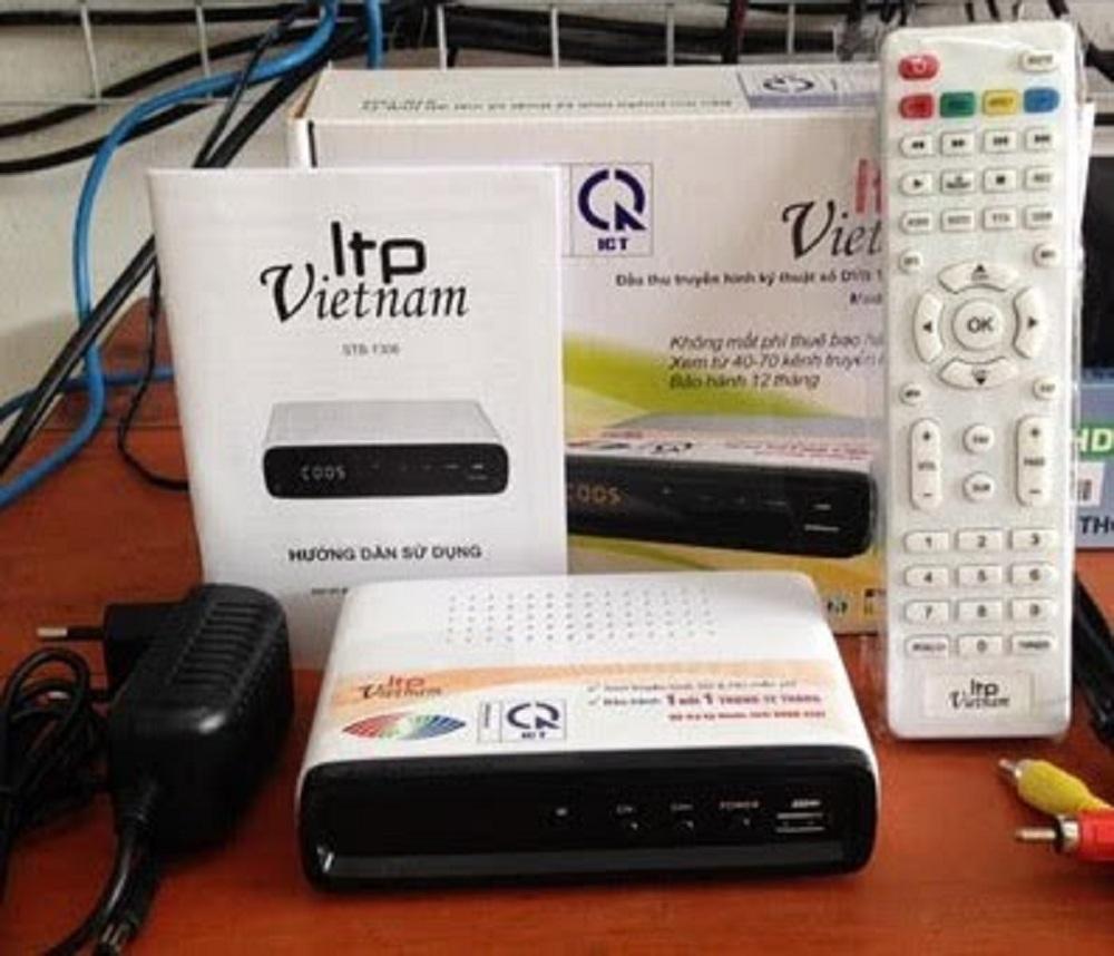 Đầu thu truyền hình số mặt đất DVB T2 LPT STB 1306
