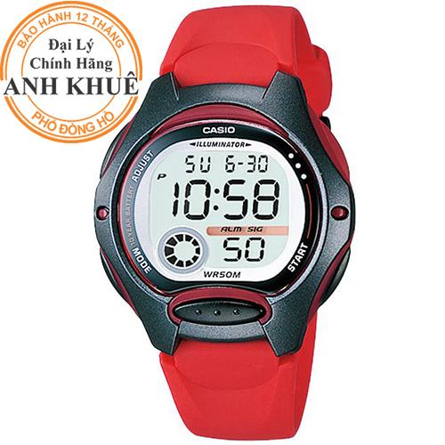 Đồng hồ nữ dây nhựa Casio LW-200-1AVDF