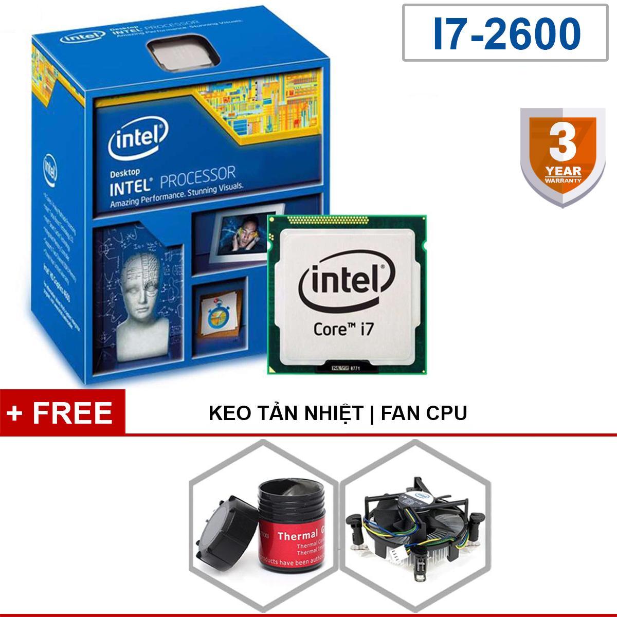 CPU Intel Core I7-2600 3.4Ghz