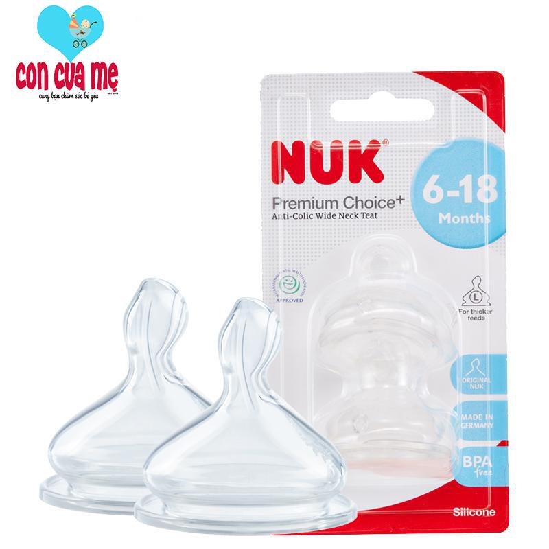Núm ty Nuk NU66059 S2 Size M cho trẻ 6-18 tháng