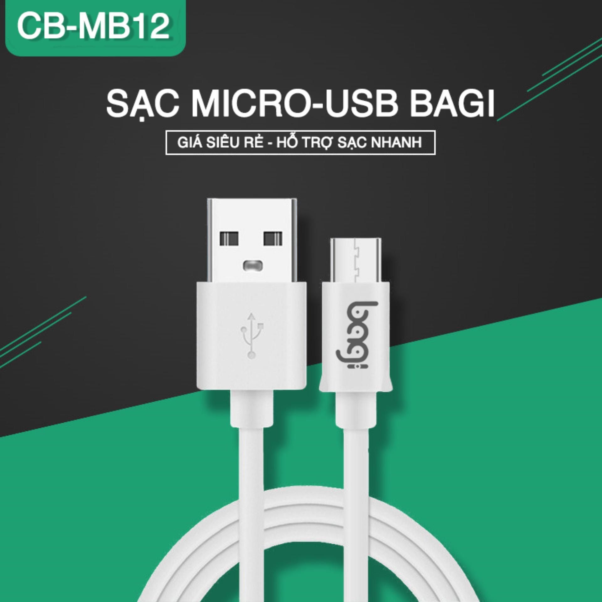 Cáp sạc Micro-USB Bagi MB12