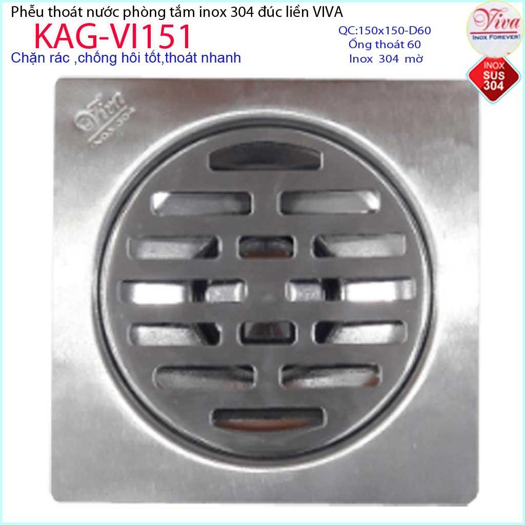 Phễu thoát sàn KAG-VI151