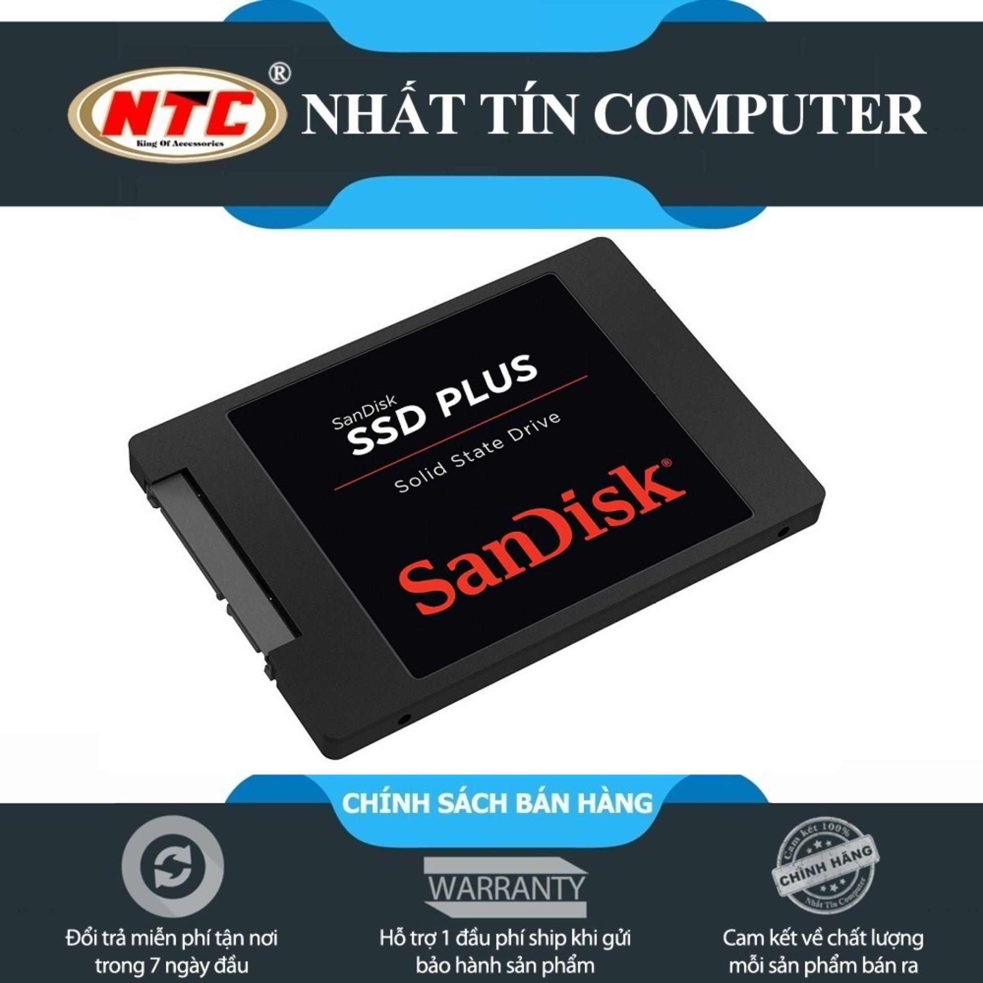 Ổ cứng SSD SANDISK 240GB SSD PLUS Series SATA 3 (SDSSDA-240G-G26)