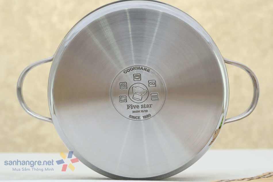 Bộ nồi FiveStar Oval 5 chiếc