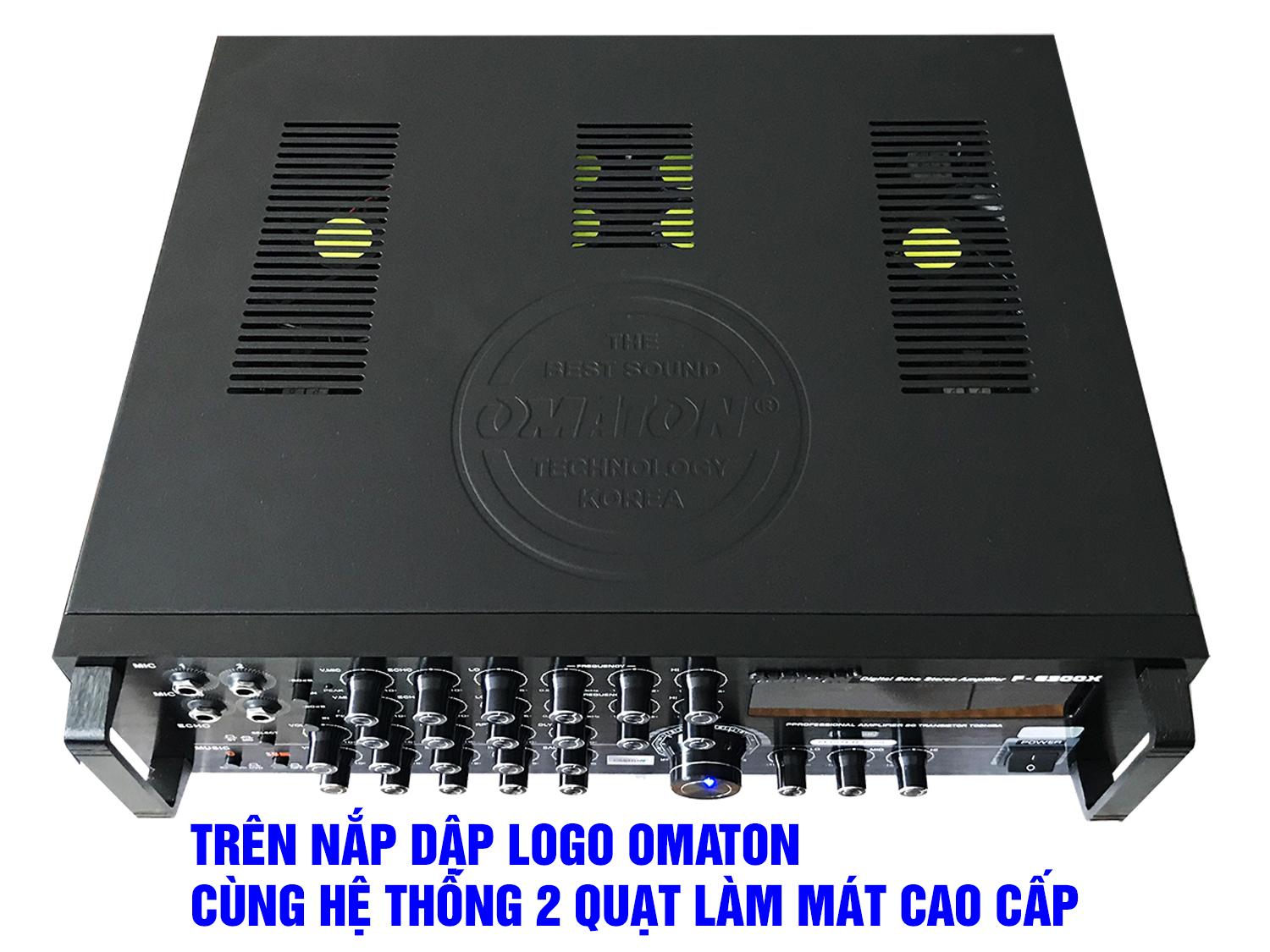 Amply Bluetooth Amply Karaoke OMATON F-6300X
