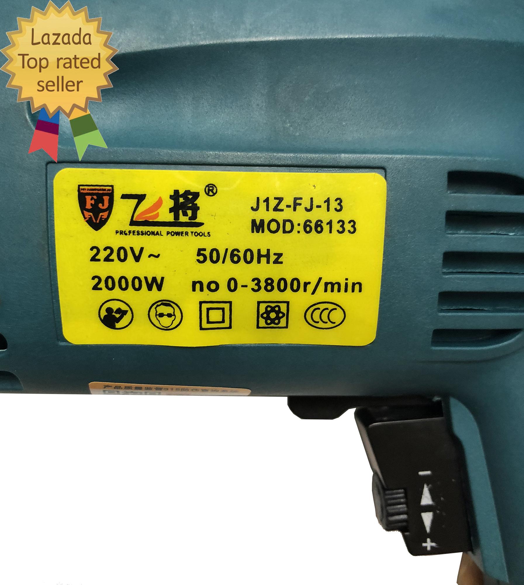 Bộ máy khoan tường TOP R 2000w - Khoan bê tông, khoan gỗ, khoan sắt, khoan tường đa năng