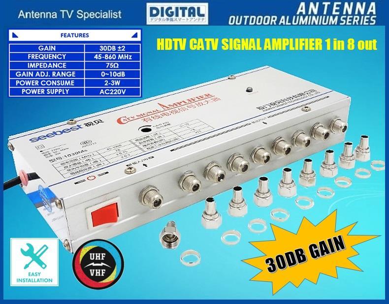 Bộ khuếch đại tín hiệu cáp Seebest SB-1030M8