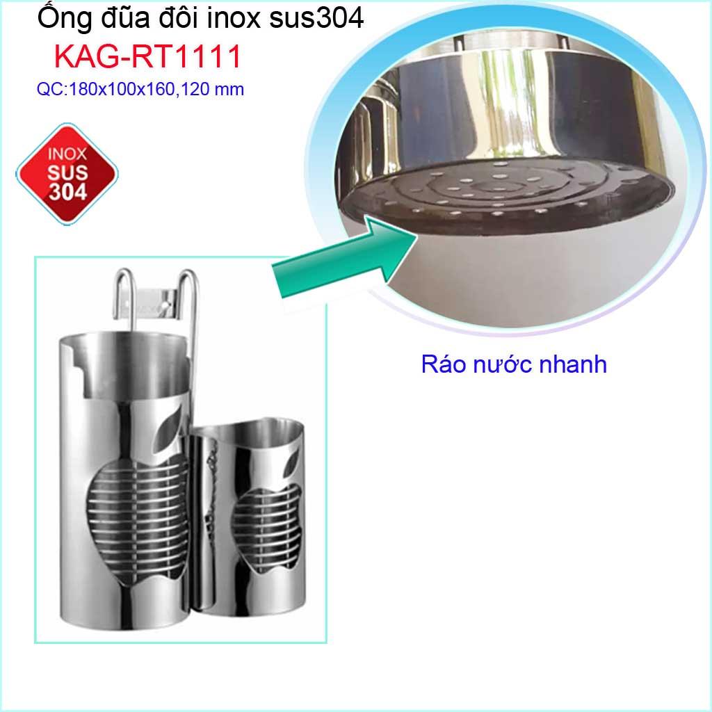 ỐNG ĐỰNG ĐŨA NHÀ BẾP INOX KAG-RT1111