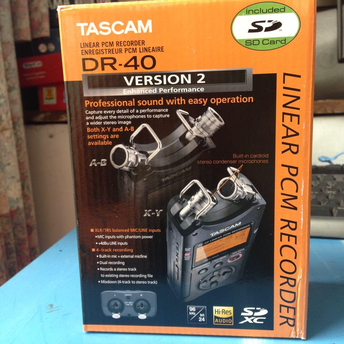 Máy ghi âm chuyên nghiệp TASCAM DR-40 4-Track
