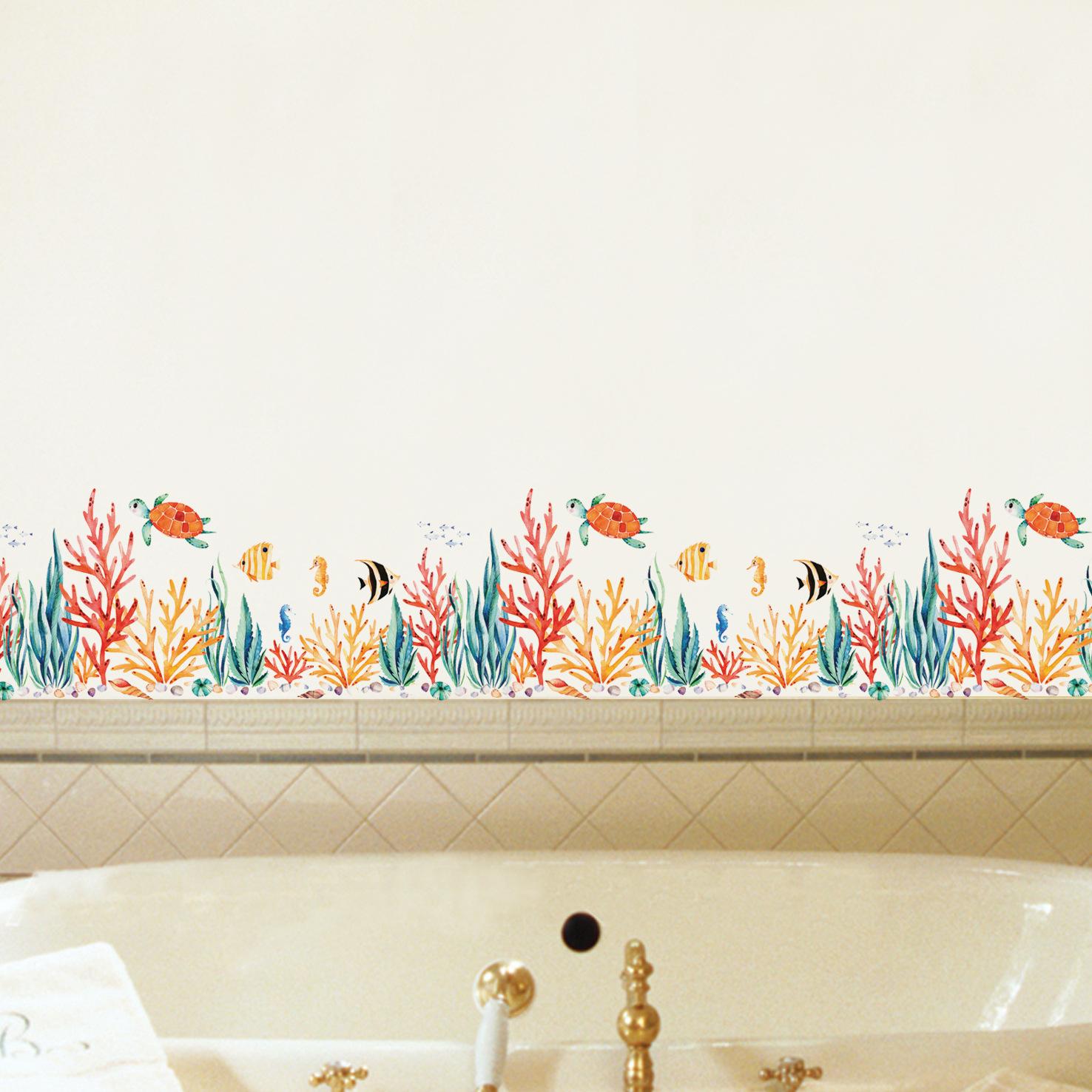 Decal Đại Dương Xanh JM8391