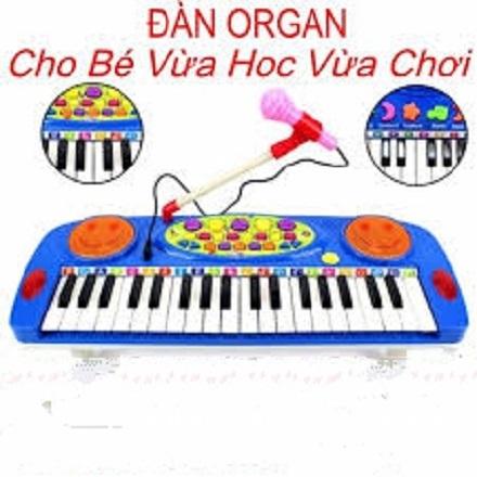 Đàn đồ chơi Organ kèm micro 3702A