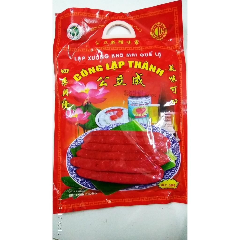 Lạp Xưởng Mai Quế Lộ Công Lập Thành 500g