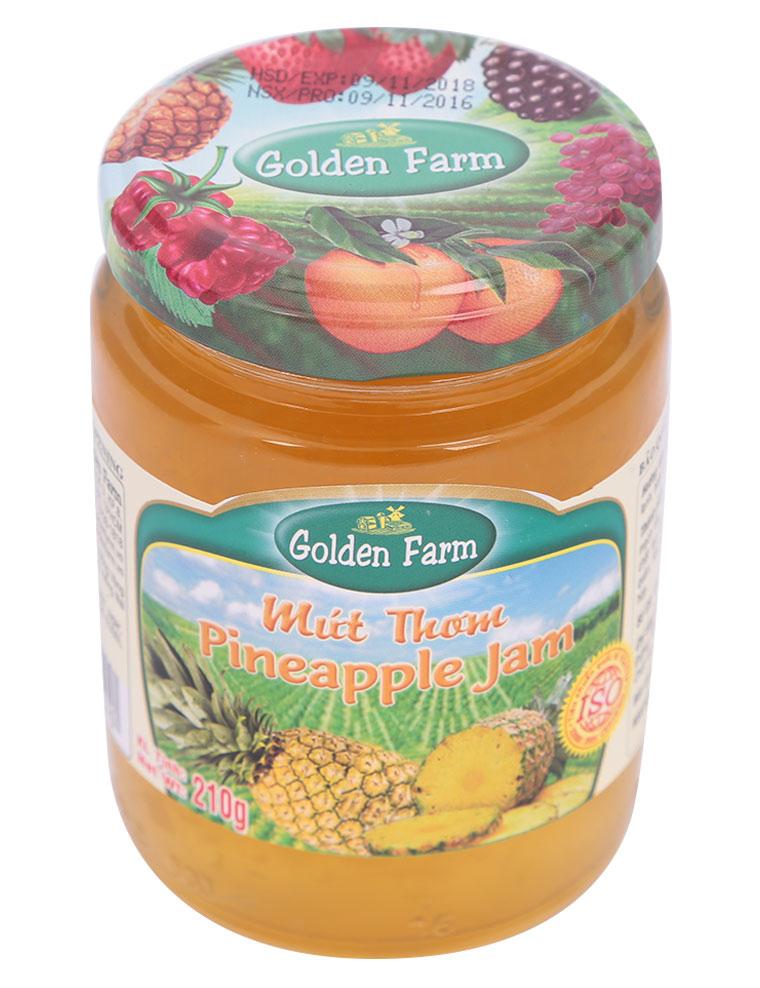 Mứt thơm Golden Farm 210g