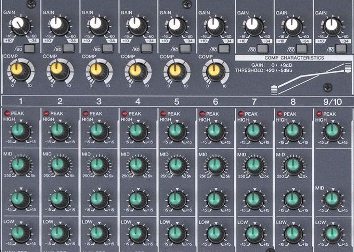 Mixer Yamaha MG166CX