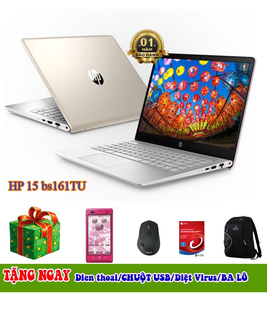 Laptop HP 15-bs161TU 3VM52PA - Intel core i5, 4GB RAM, HDD 1TB, Intel UHD Graphics 620, 15.6 inch