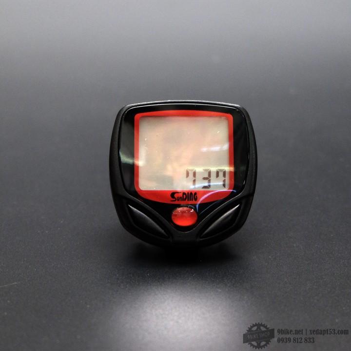 Đồng hồ đo tốc độ xe đạp không dây Sunding SD-548C1