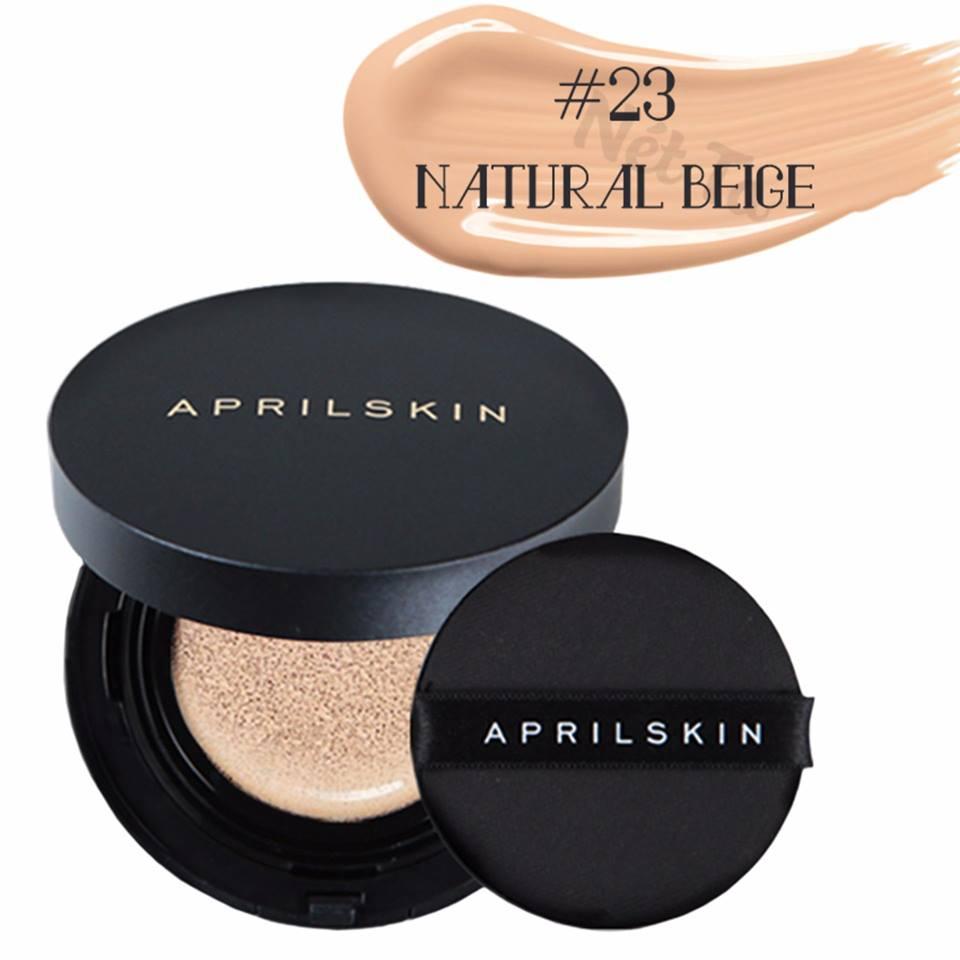 Phấn Nước April Skin Black Magic Snow Cushion SPF 50+/PA+++