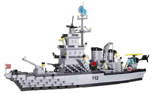 Lắp ráp tàu chiến USS-112