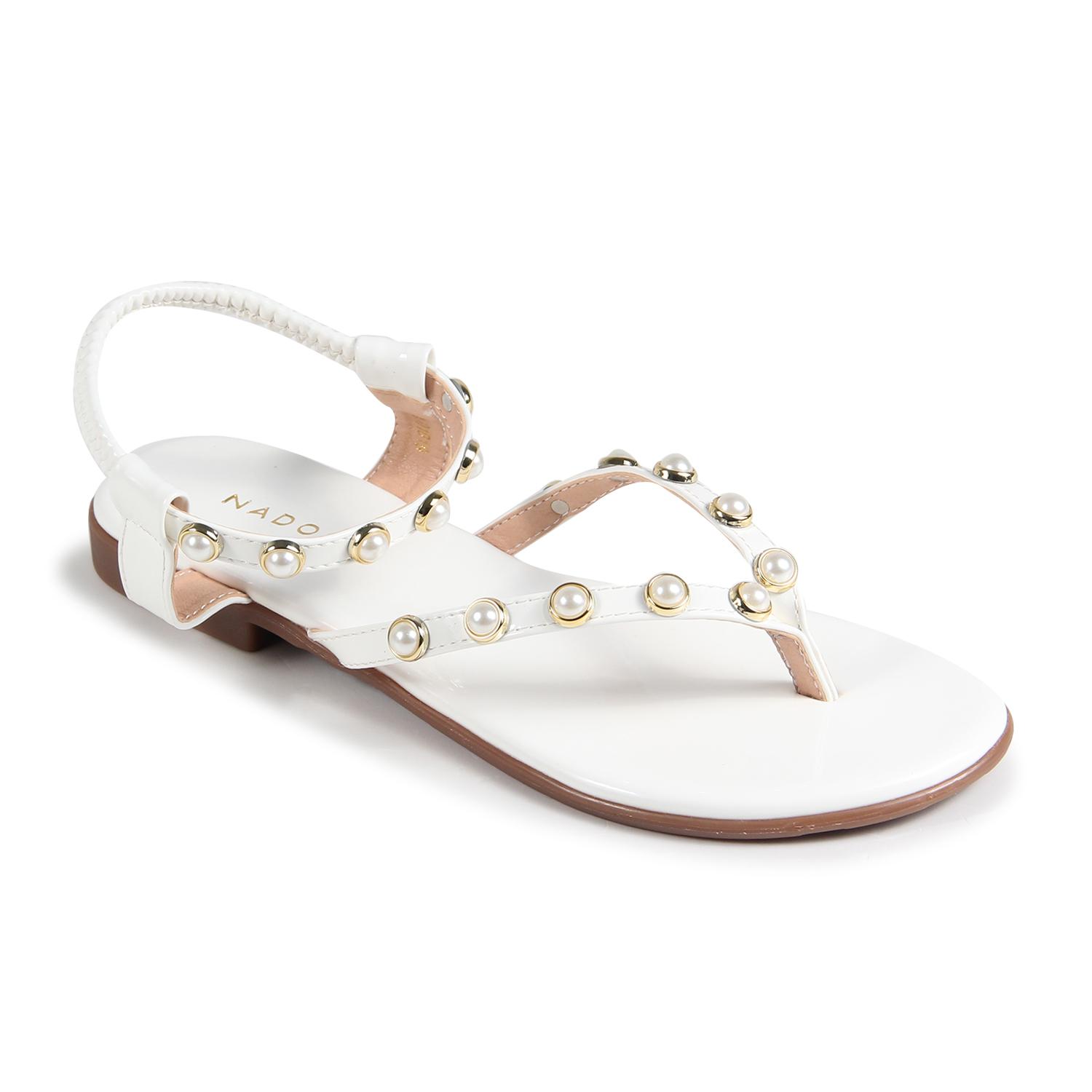 Giày Sandals Nữ Kẹp Đính Hột Nados S01019