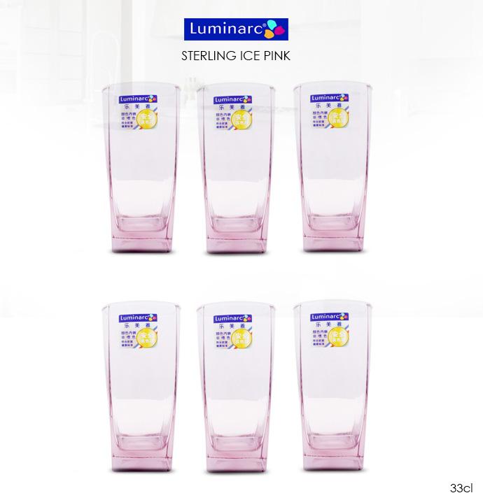 Bộ cốc thủy tinh Luminarc Sterling J5387 330ml