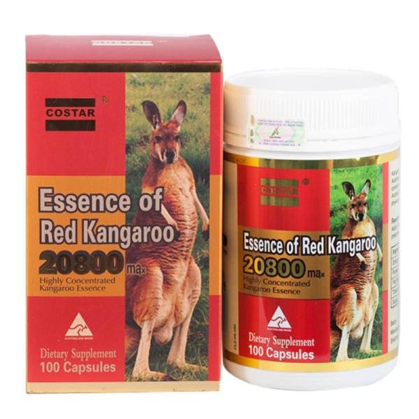 Viên uống tăng cường sinh lý nam Costar Kangaroo hộp 100 viên