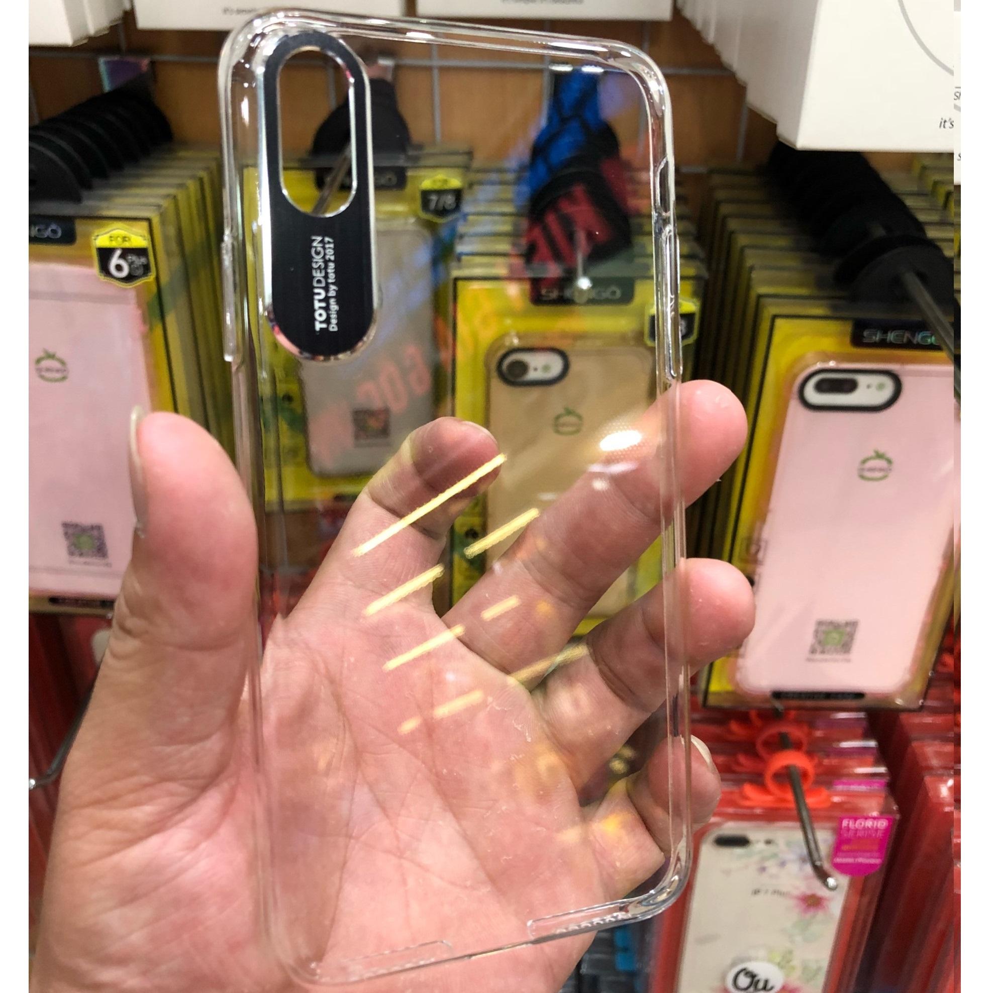 Ốp Lưng Totu Design Transparent TPU Cho Iphone X