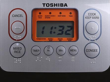Nồi cơm điện tử Toshiba RC-18NMF 18L (Nâu)