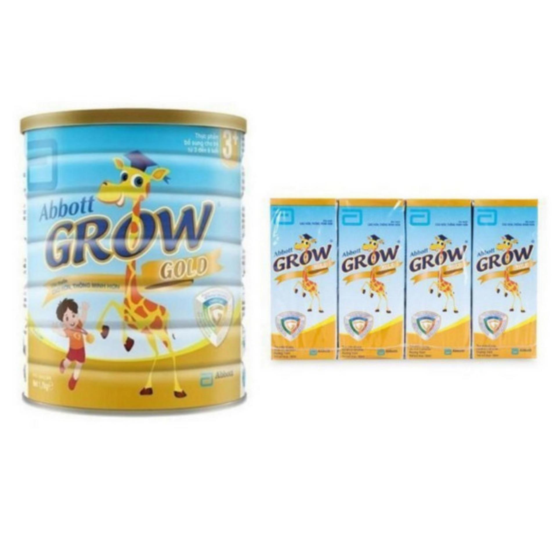 Sữa bột pha sẵn Abbott Grow 180ml combo 6 lốc