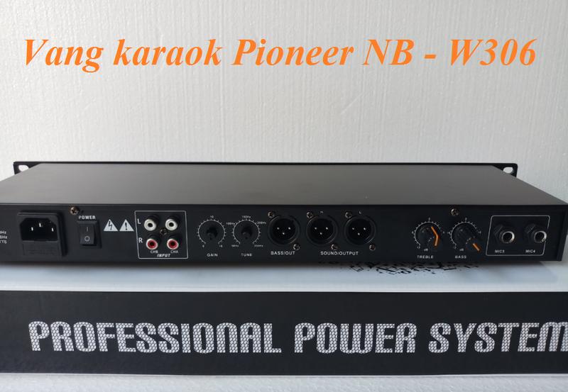 Vang Mixer Karaoke Pioneer NB-W306