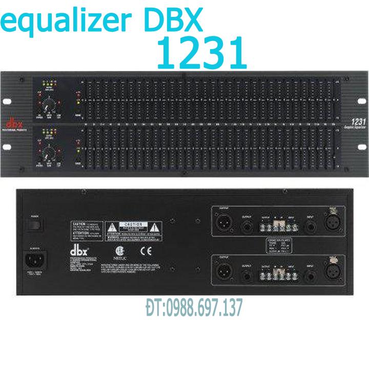 Lọc âm thanh Equalizer DBX-1231