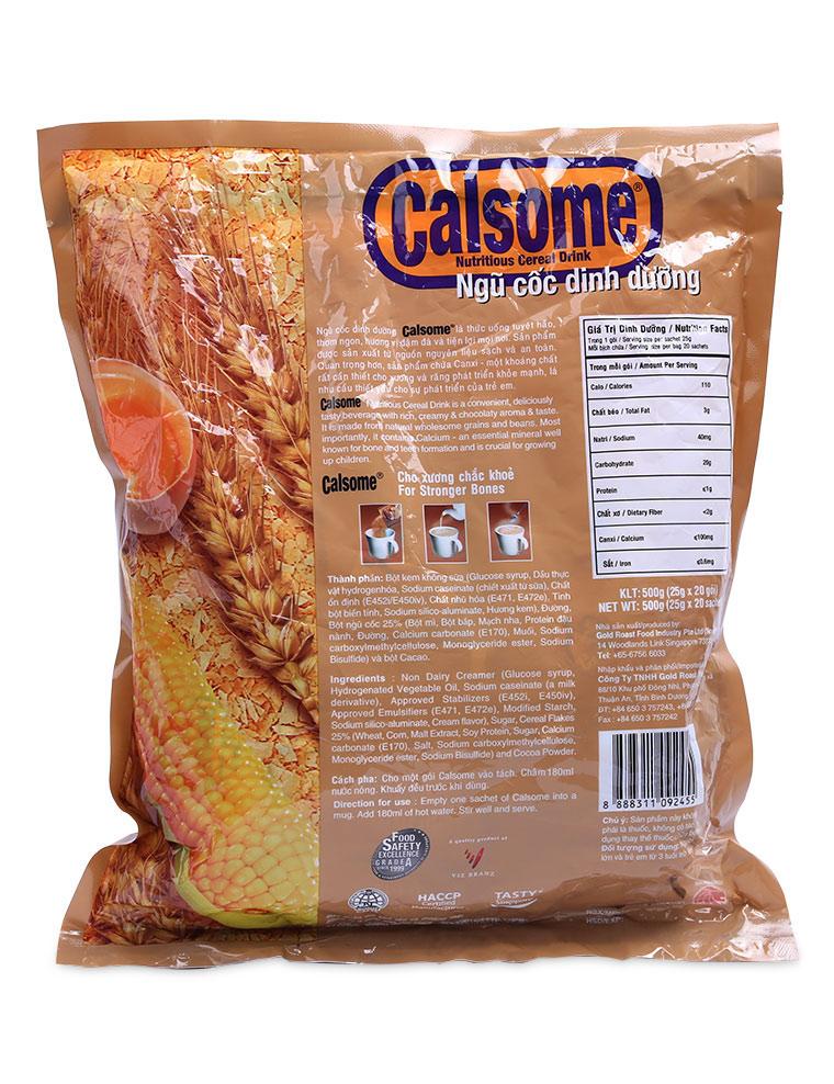 Ngũ cốc dinh dưỡng Calsome gói 500g