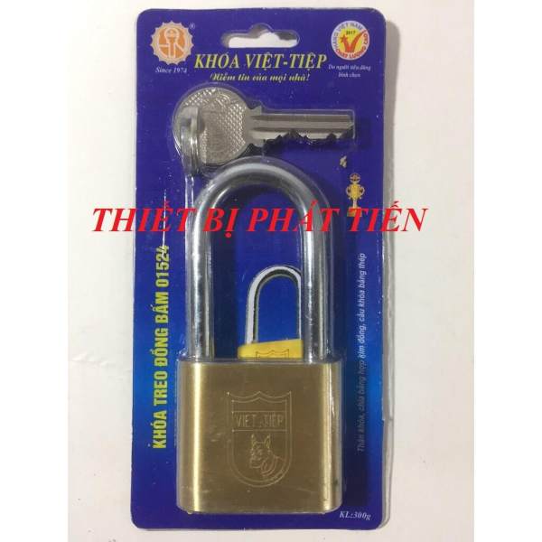 Ổ Khóa Cửa Việt Tiệp Đồng 01524 Càng Dài 50mm (Hàng Chất Lượng Cao)